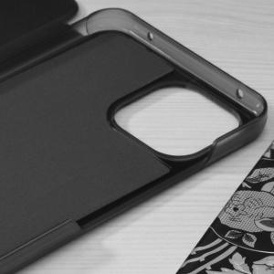 Husa Xiaomi Mi 11 Lite -Eco Leather View Case-Black - Img 5