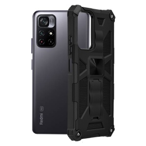 Husa Xiaomi Redmi Note 11/11s/Poco M4 Pro - Blazor Black - Img 1