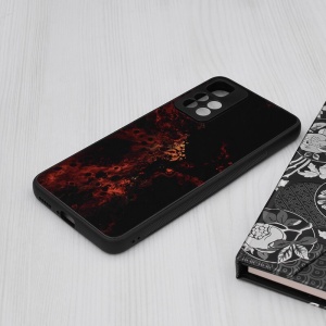 Husa Xiaomi Redmi Note 11 Pro+ - Printing Glass Red Nebula - Img 5