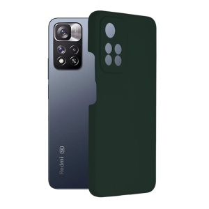 Husa Xiaomi Redmi Note 11 Pro+ Soft Edge Silicone Dark Green - Img 1