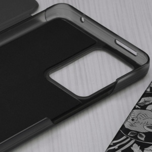 Husa Xiaomi Redmi Note 12 / Poco X5-Eco Leather View Case-Black - Img 5