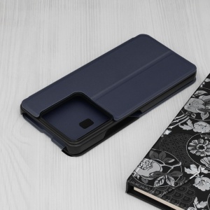 Husa Xiaomi Redmi Note 13 Pro 5G -Eco Leather View albastru inchis - Img 3