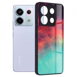Husa Xiaomi Redmi Note 13 Pro 5G - Printing Glass Fiery Ocean - Img 1