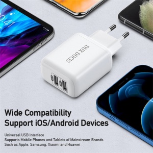 Incarcator priza Dux Ducis C10 2xUSB, 12W, 2.4A, Quickcharge 3.0 - Img 7
