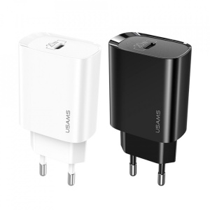 Incarcator telefon priza - Usams Travel charger T39 Port USB-C , PD, Fast - Img 5