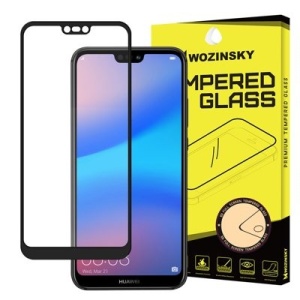Sticla securizata Huawei P20 Lite - Wozinsky Full Glue , Full Coveraged-margine neagra - Img 1