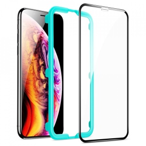 Sticla securizata Iphone 11 PRO -ESR Screen Shield 3D -margine neagra - Img 1