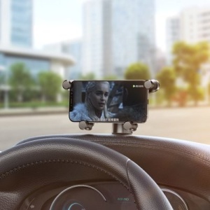 Suport auto Baseus Horizontal Screen Gravity-Negru - Img 4