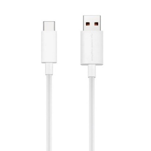 Cablu de date USB to Type C Huawei Super fast charging 8A, 1m alb - Img 1