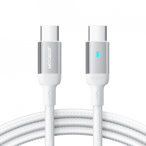 cablu USB tip C cu incarcare rapida 100W la 1.2m alb