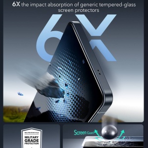 Folie sticla securizata Samsung S26 Ultra ESR Armorite Screen Protector - 2 buc - Img 6