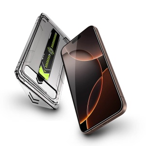 Folie sticla TitanGlass FullCover iPhone 17 Pro X 2 buc - Img 6