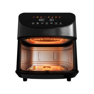 Friteuză cu Aer Cald Deerma KZ150W, Air Fryer 1700W, Bol XXL 8L, Convecție 3D, Touch, Negru - Img 3