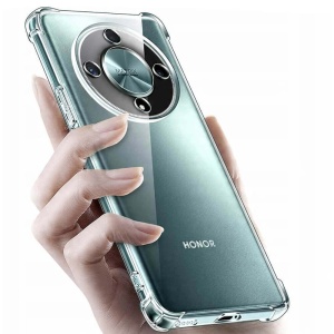 Husa Honor Magic 8 Lite Shockproof Clear Silicone transparenta - Img 4