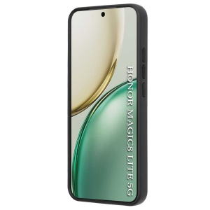 Husă Honor Magic 8 Lite Techsuit Glinth cu Inel Magnetic - Neagră - Img 5