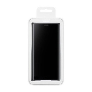 Husa Huawei Mate 30 Lite -Clear View Neagra - Img 2