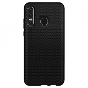 Husa Huawei P30 Lite -Spigen Liquid Air- Negru mat - Img 5