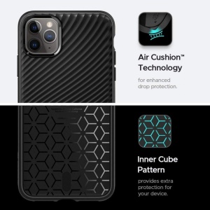 Husa Iphone 11 PRO MAX- Spigen Ciel Wave Shell-Neagra - Img 4
