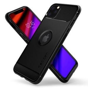 Husa Iphone 11 PRO - Spigen Rugged Armor -Neagra - Img 5