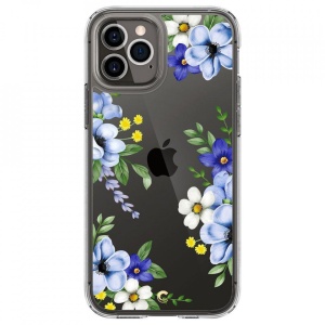 Husa Iphone 12 / Iphone 12 PRO - Spigen Cyrill Cecile -Midnight Bloom - Img 3