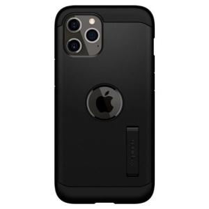 Husa Iphone 12 / Iphone 12 PRO -Spigen Tough Armor - Black - Img 8