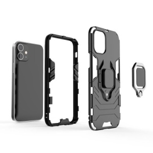 Husa Iphone 12 Mini- Ring Armor Case Black - Img 6