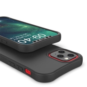Husa Iphone 12 PRO /Iphone 12 -Soft Color Case flexible gel-neagra - Img 3
