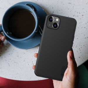 Husa Iphone 13 Mini-Nillkin Super Frosted Shield Case Neagra - Img 7