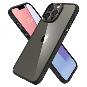Husa iPhone 13 Pro Max- Spigen Ultra Hybrid-Negru Mat - Img 4