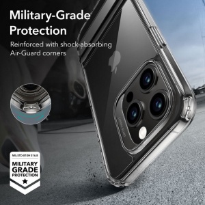 Husa iPhone 15 Pro Max ESR Air Shield Boost Transparenta - Img 3