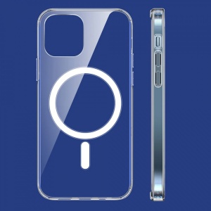 Husa iPhone 15 Pro Max Magsafe Pro transparenta Techsuit - Img 2