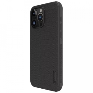Husa iPhone 15 Pro Max-Nillkin Super Frosted Shield Case Neagra - Img 5