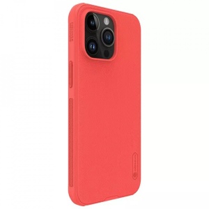 Husa iPhone 15 Pro Max-Nillkin Super Frosted Shield Case Rosie - Img 7