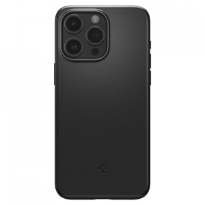 Husa iPhone 15 Pro Spigen Thin Fit -Black - Img 2