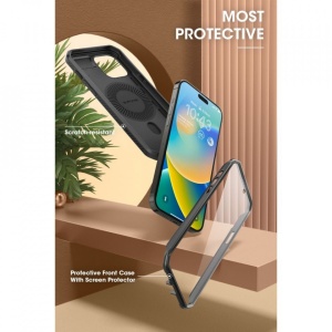 Husa iPhone 15 Pro Supcase UB Pro Mag Magsafe -Neagra - Img 6