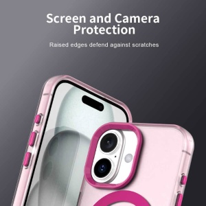 Husa iPhone 17 CandyCase Magsafe roz - Img 3