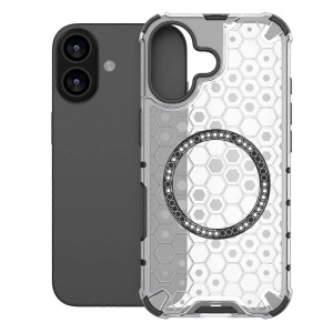 Husa iPhone 17 Honeycomb Armor Magsafe alba - Img 1