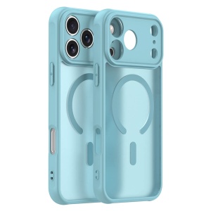 Husa iPhone 17 Pro HaloFrost Magsafe Mint Green
