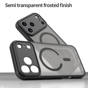 Husa iPhone 17 Pro Max HaloFrost Magsafe Neagra - Img 6
