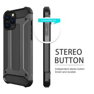 Husa iPhone 17 Pro Max Hybrid Armor Tough Rugged-Black - Img 2