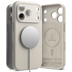 Husa iPhone 17 Pro Max Ringke Silicone Magnetic Magsafe stone