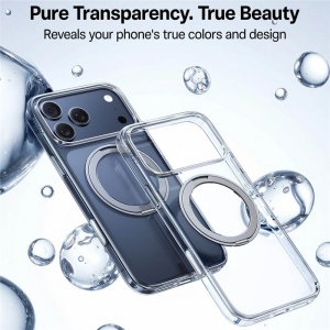 Husa iPhone 17 Pro Max Torras Ostand Pro MagSafe transparenta - Img 2