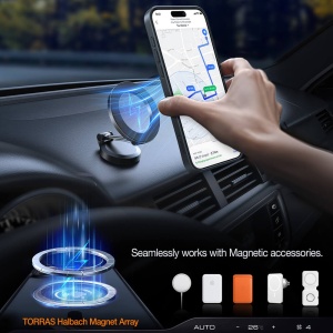 Husa iPhone 17 Pro Max Torras Pstand transparenta - Img 7