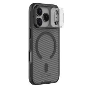 Husă iPhone 18 Pro Max - Nillkin CamShield Pro Magnetic - Transparent Black - Img 5