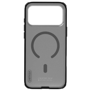 Husă iPhone 18 Pro Max - Nillkin Super Frosted Shield Pro Magnetic - Transparent Black - Img 4