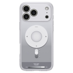 Husă iPhone 18 Pro Max - Spigen - Ultra Hybrid Classic MagSafe - Silver - Img 11