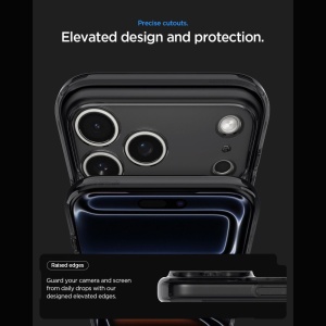 Husă iPhone 18 Pro Max - Spigen - Ultra Hybrid MagSafe - Zero One Black - Img 5