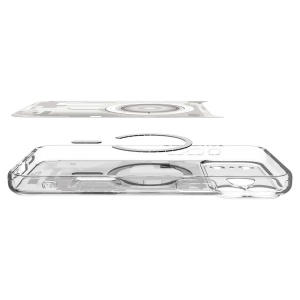 Husă iPhone 18 Pro Max - Spigen - Ultra Hybrid MagSafe - Zero One White - Img 10