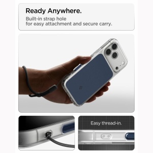 Husă iPhone 18 Pro Max - Spigen - Ultra Hybrid T MagSafe - Matte Blue - Img 4