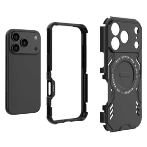 Husă iPhone 18 Pro Max - Techsuit ArmorMag Black - Img 6